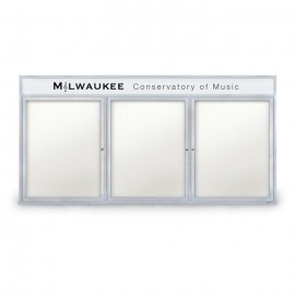 Enclosed Wet Or Dry Erase Boards Enclosed Boards United Visual