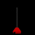 Plasticade Roll-A-Base Mobile Parking Lot Post With A 18