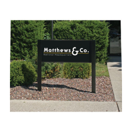 48 x 48" Panel 8' Square Posts | United Visual Products